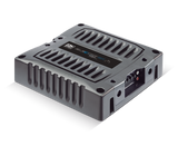 Banda Electra 3K 1-ohm amplifier, angled signal-panel view