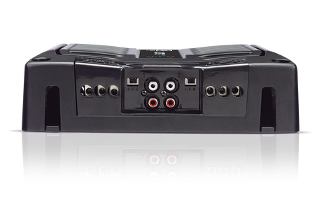 Banda Elite 4000.4 1-ohm amplifier, inputs and controls