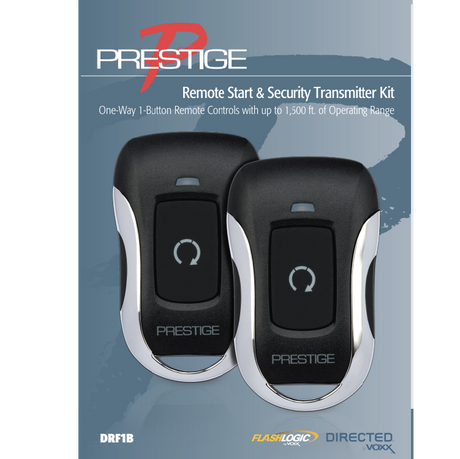 Prestige DRF1B transmitter kit retail packaging