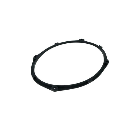 Black oval speaker-adapter ring with mounting tabs