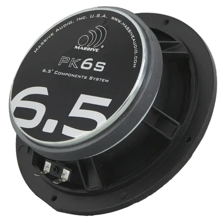 Massive Audio Massive Audio PK6S 6.5" 2-Way Component Speakers - Car Audio