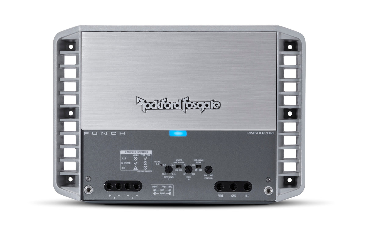 Rockford Fosgate PM500X1bd Punch 500-Watt Mono Marine Amplifier