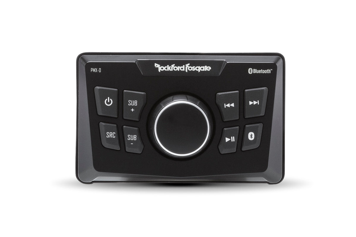 Rockford Fosgate PMX-0 Compact Marine Bluetooth Digital Media Receiver