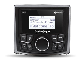 Rockford Fosgate PMX-1 Marine Bluetooth Digital Media Receiver with 2.3-Inch Dot-Matrix Display