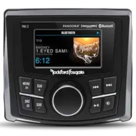 Rockford Fosgate Rockford Fosgate PMX-3 Compact Digital Media Receiver w/ 2.7" Display - Car Audio