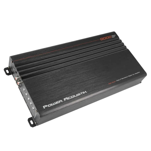 Power Acoustik CA1-8000D Class D Monoblock Car Amplifier