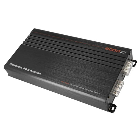 Power Acoustik CA1-8000D amplifier - opposite-angle view