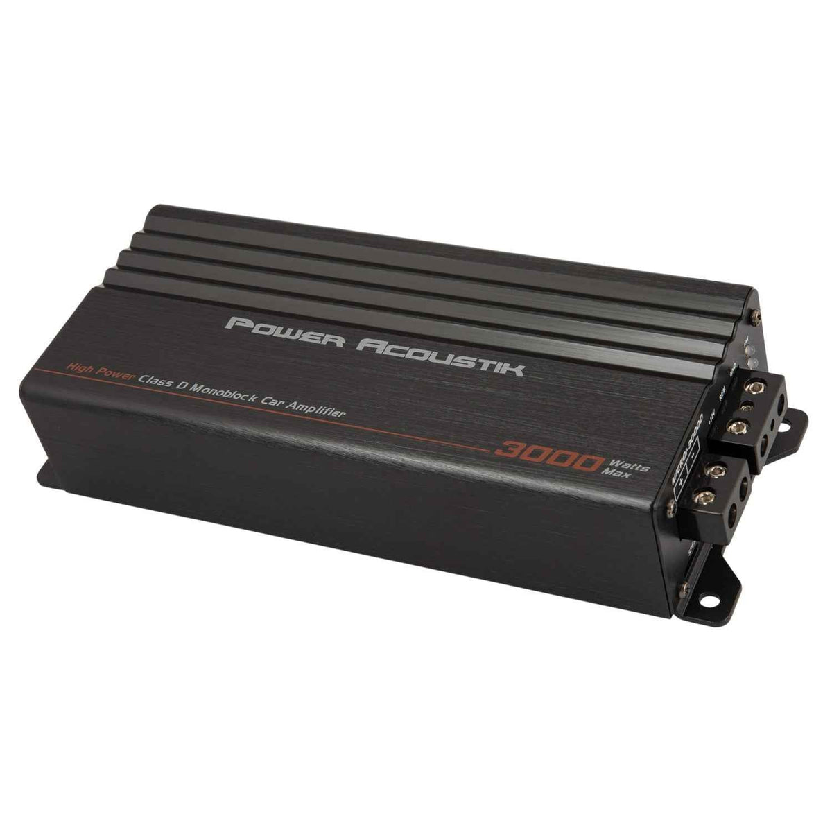 Power Acoustik MICRO1-3000D amplifier - opposite-angle view