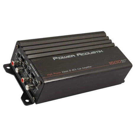 Power Acoustik MICRO4-1500D Class D 4-Channel Car Amplifier