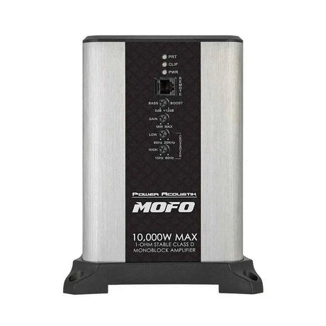 Power Acoustik MOFO1-10KD amplifier - adjustment control panel