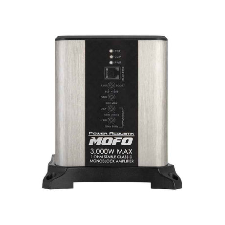 Power Acoustik MOFO1-3KD amplifier - adjustment control panel