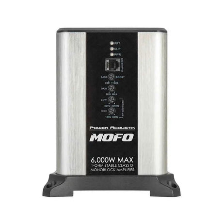 Power Acoustik MOFO1-6KD amplifier - adjustment control panel