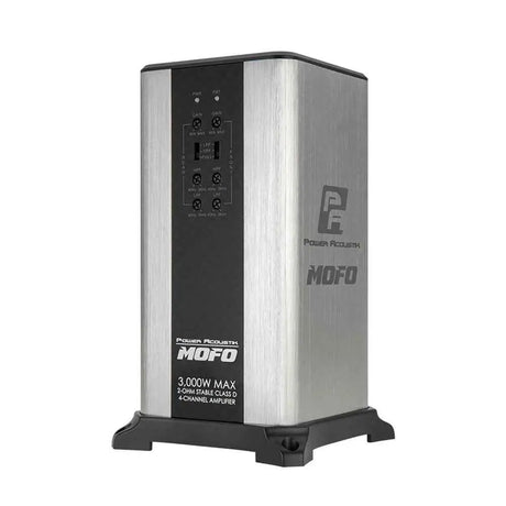 Power Acoustik MOFO4-3KD amplifier - opposite-angle view