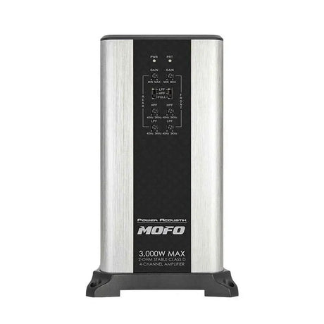 Power Acoustik MOFO4-3KD amplifier - adjustment control panel