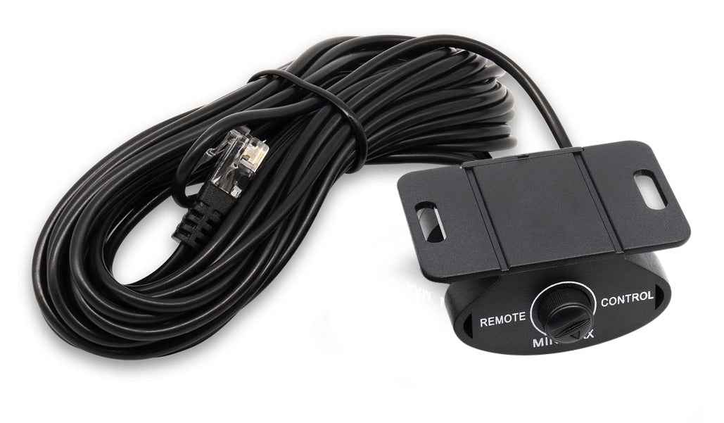 Power Acoustik OD1-7500D remote level control and cable
