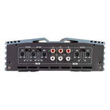 Power Acoustik OD4-1300 RCA connections and adjustment controls