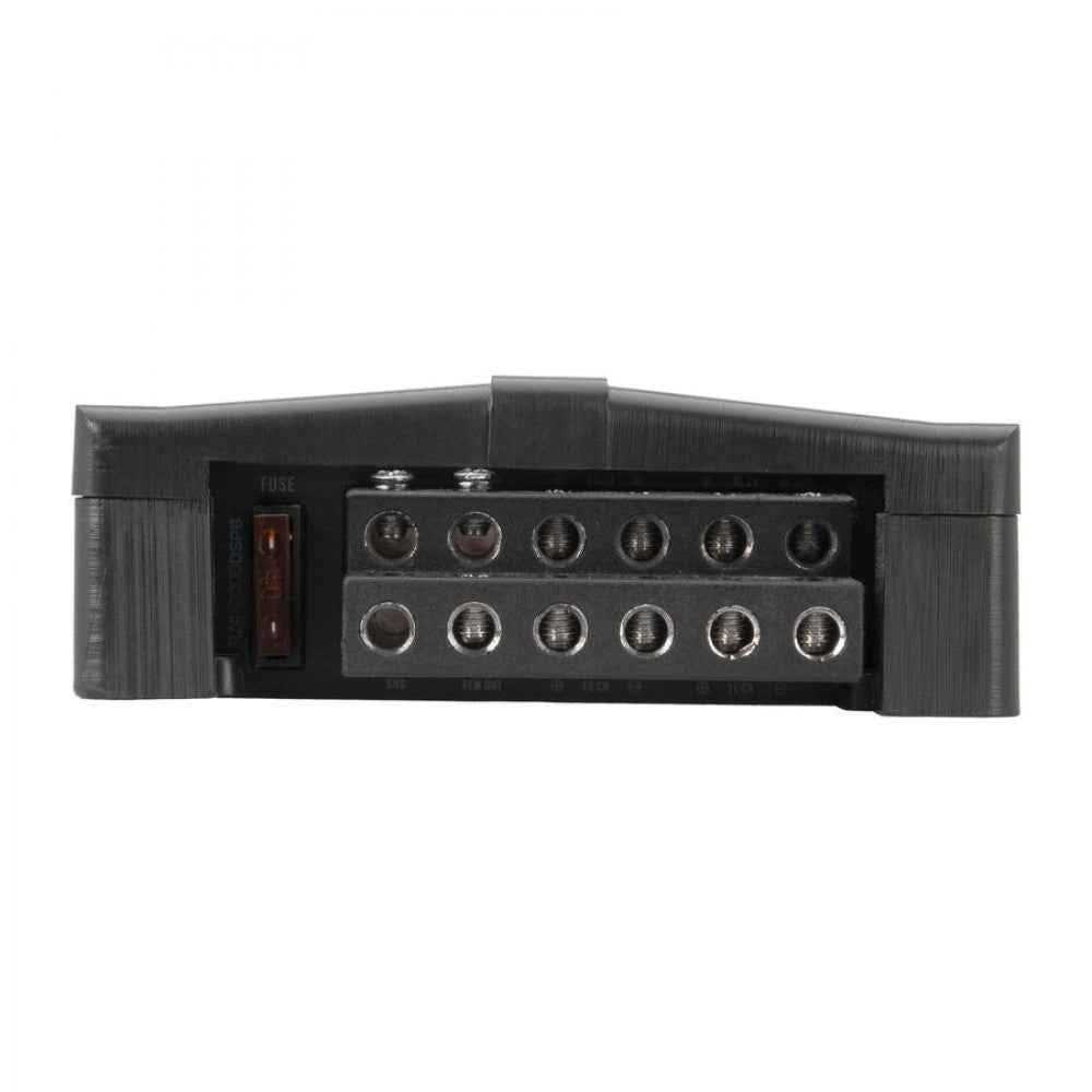 Power Acoustik RZ4-2000DSPB power and speaker terminal panel
