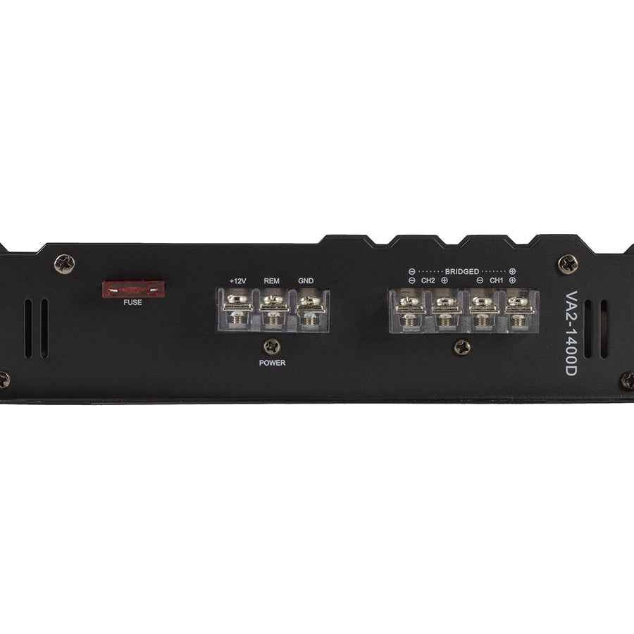 Power Acoustik VA2-1400D power and speaker terminal panel