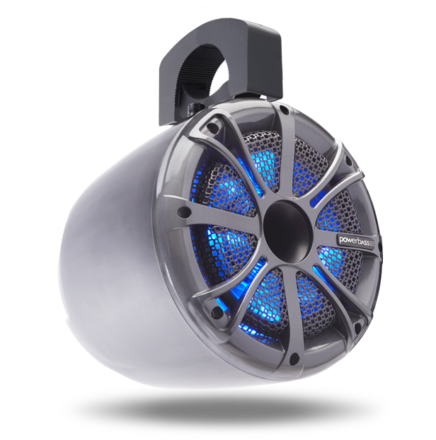 PowerBass PBXS-POD6CLR marine tower speaker pod