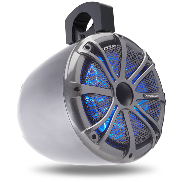 PowerBass PBXS-POD8CLR marine tower speaker pod