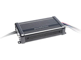 PowerBass XL-2305MX two-channel marine amplifier with attached wiring