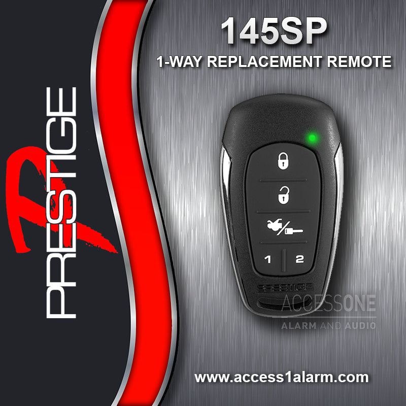 Prestige 145SP replacement remote control