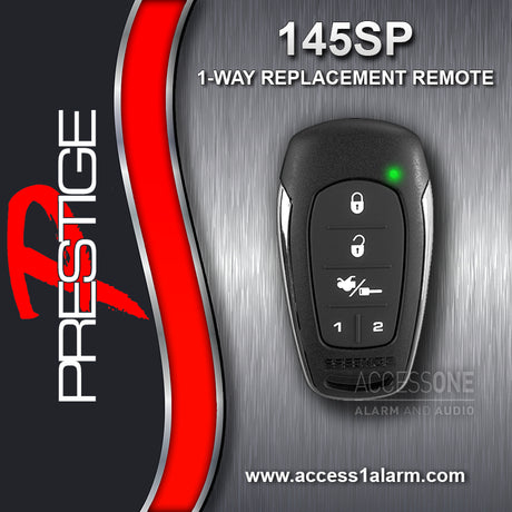 Prestige 145SP replacement remote control