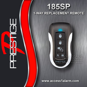 Prestige 185SP replacement remote control