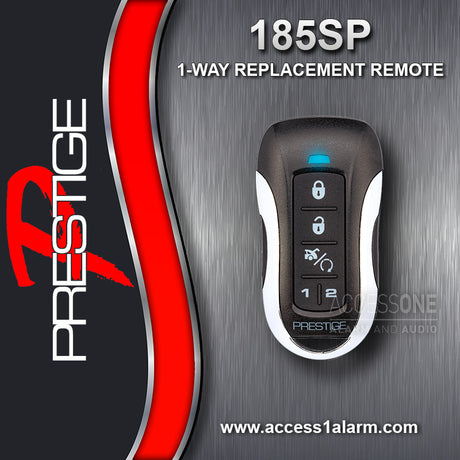 Prestige 185SP replacement remote control