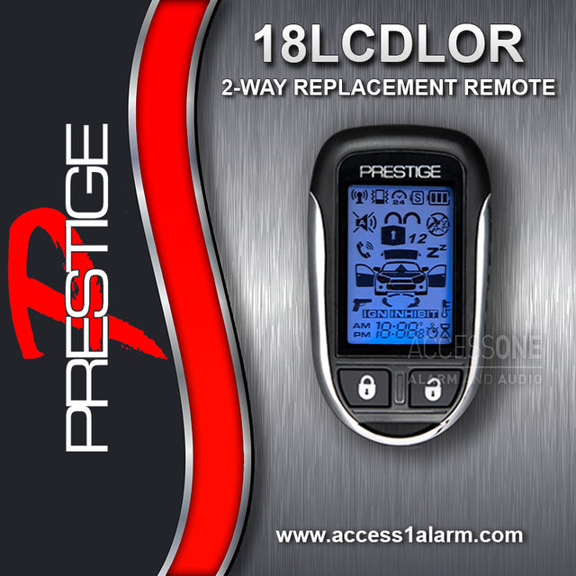 Prestige 18LCDLOR replacement remote control