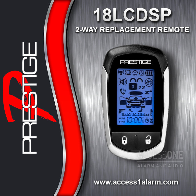 Prestige 18LCDSP replacement remote control