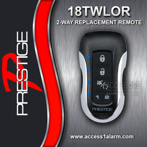 Prestige 18TWLOR replacement remote control