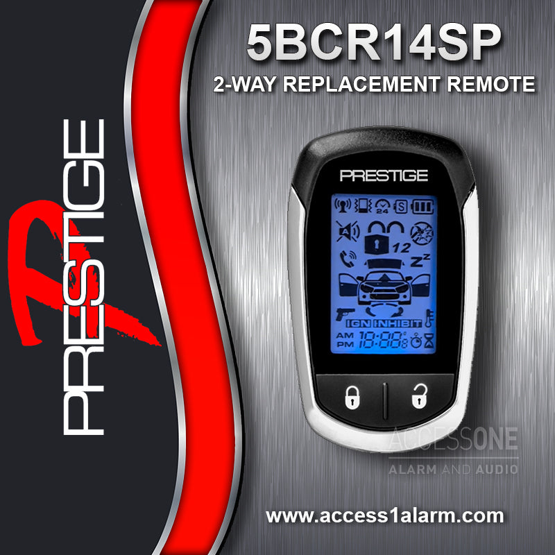 Prestige 5BCR14SP replacement remote control