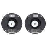 Pride Hyper Tone Light tweeter pair, straight rear views with the model labels visible