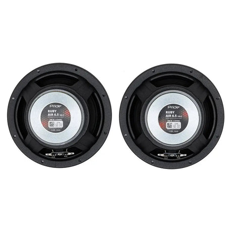 Pride Ruby Air 6.5 v2 Midrange Speakers, 100W RMS (Pair)