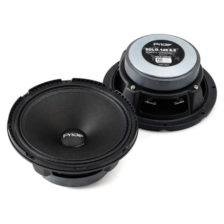 Pride Solo 140 6.5 Midrange Speakers, 140W RMS (Pair)