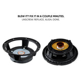 Pride Solo 140 6.5 disassembled for repair: unscrew, replace and align the cone module