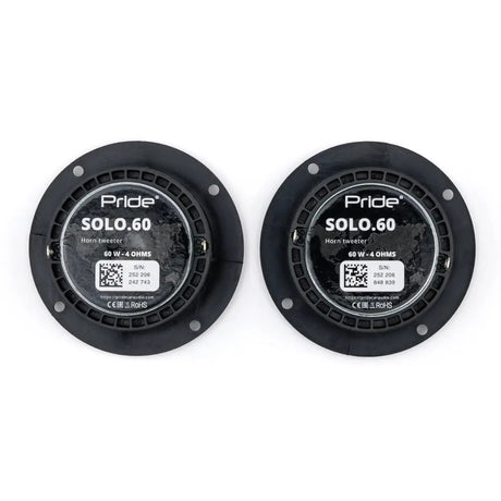 Pride Solo 60 3.2" Horn Tweeters, 60W RMS (Pair)