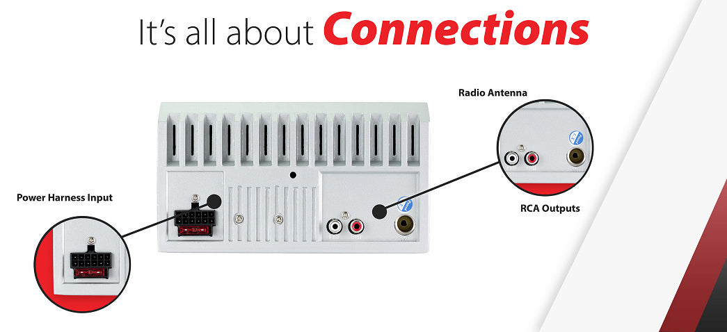 Dual XD28BT car stereo, product image 9
