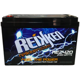 Reikken RE2420 AGM power-cell battery, front view