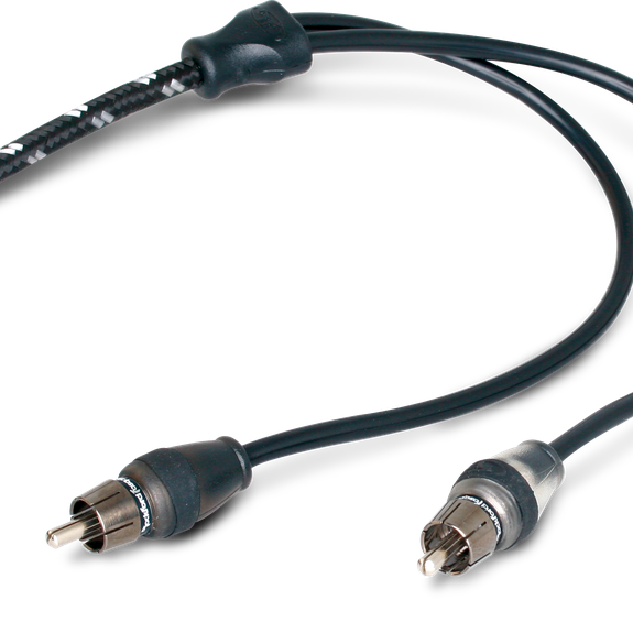 Rockford Fosgate Rockford Fosgate Premium 2-Channel Dual Twist RCA Cables - Car Audio