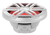 Rockford Fosgate M1D4-10 angled view with impedance selector