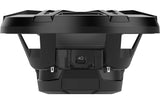 Rockford Fosgate M1D2-8B black 8-inch dual-2-ohm marine subwoofer, side view