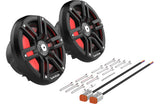 Rockford Fosgate M2-65B product with included accessories