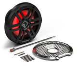 Rockford Fosgate M2D2-10IB-G2 subwoofer and included grille/hardware