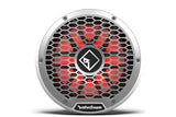 Rockford Fosgate M2D4-10I-G2 stainless-steel grille front view