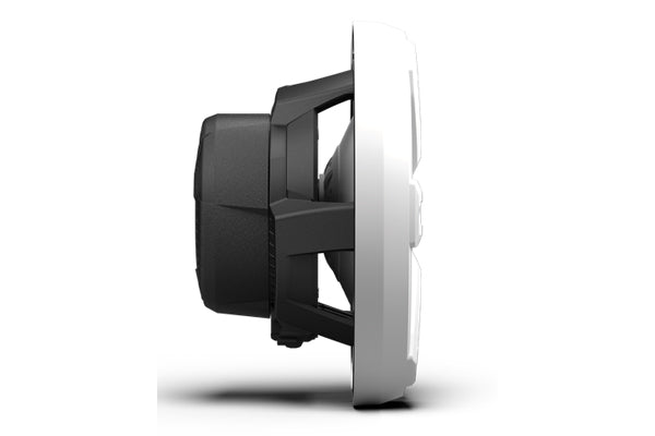 Rockford Fosgate M2D4-10I-G2 white side profile view