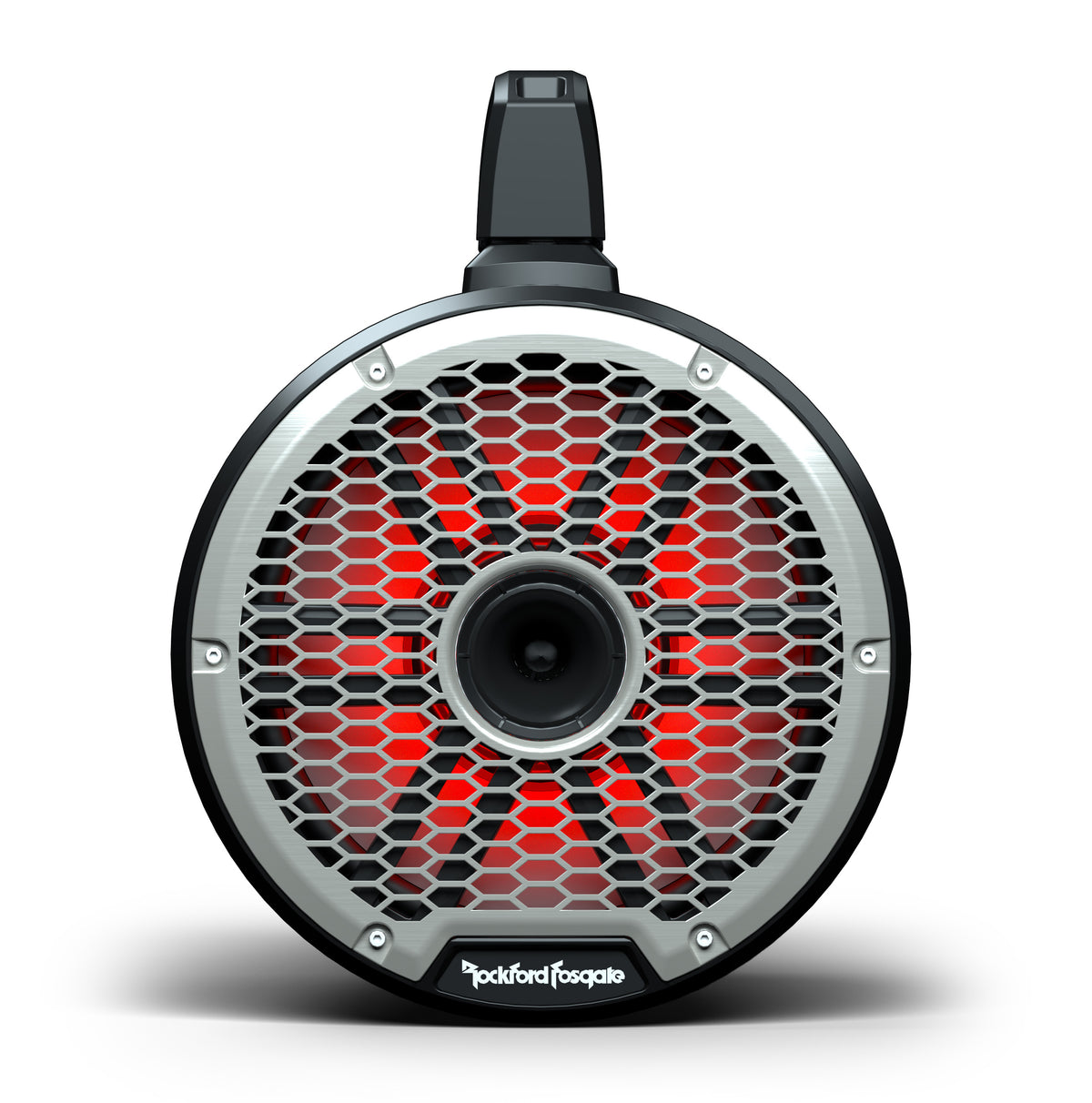 Rockford Fosgate M2WL-10HB stainless grille view