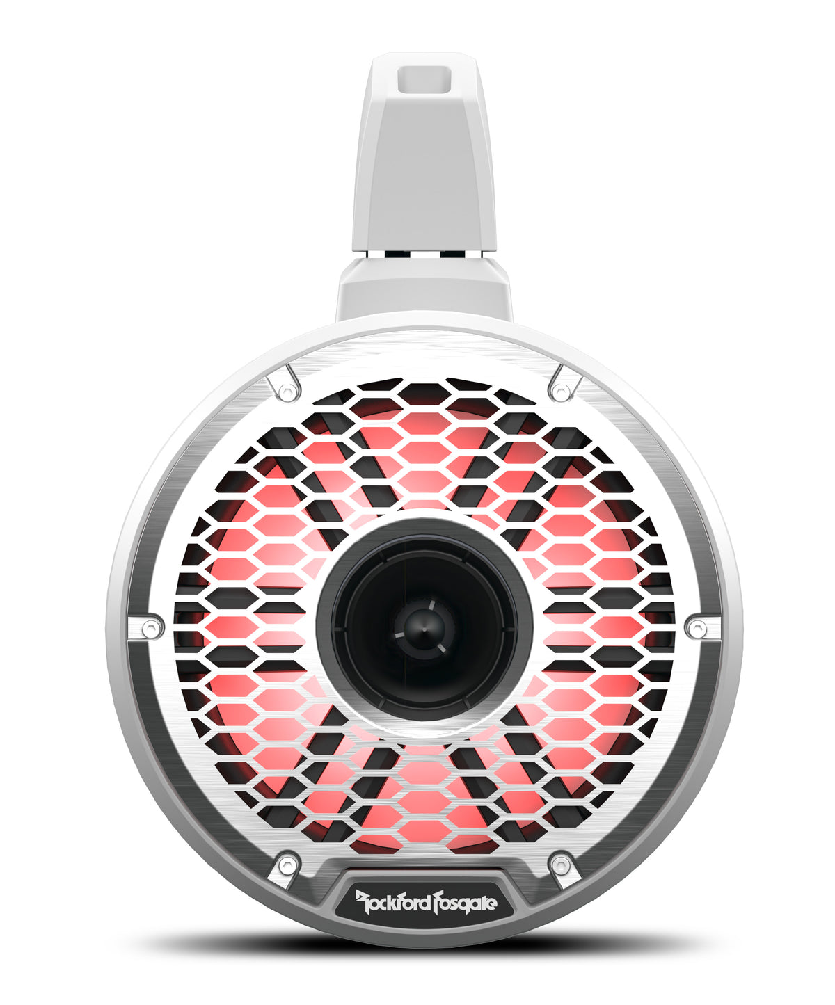 Rockford Fosgate M2WL-8H stainless grille view