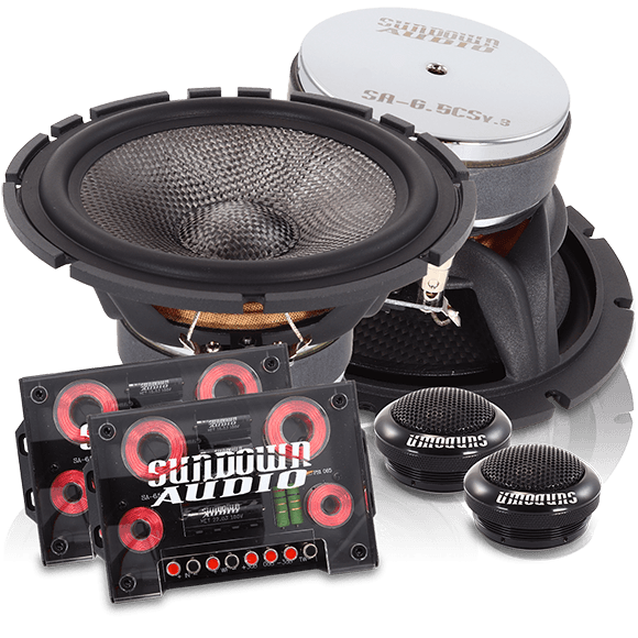 Sundown Audio SA-6.5CS v.3 6.5" Component Car Speaker System - manufacturer view 1